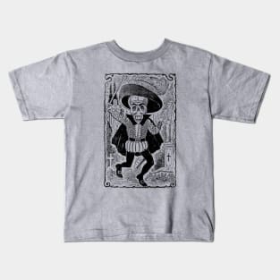 The skeleton of Don Juan Tenorio Kids T-Shirt